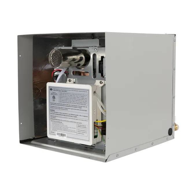 Girard Tankless RV Water Heater with Door Installation Kit and Trim Ring