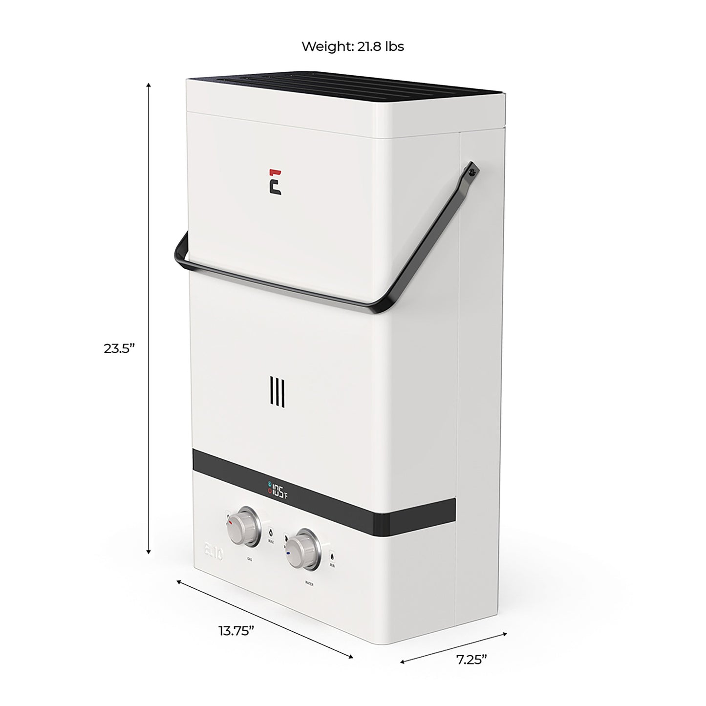 Luxe 3.0 GPM Portable Outdoor Tankless Water Heater