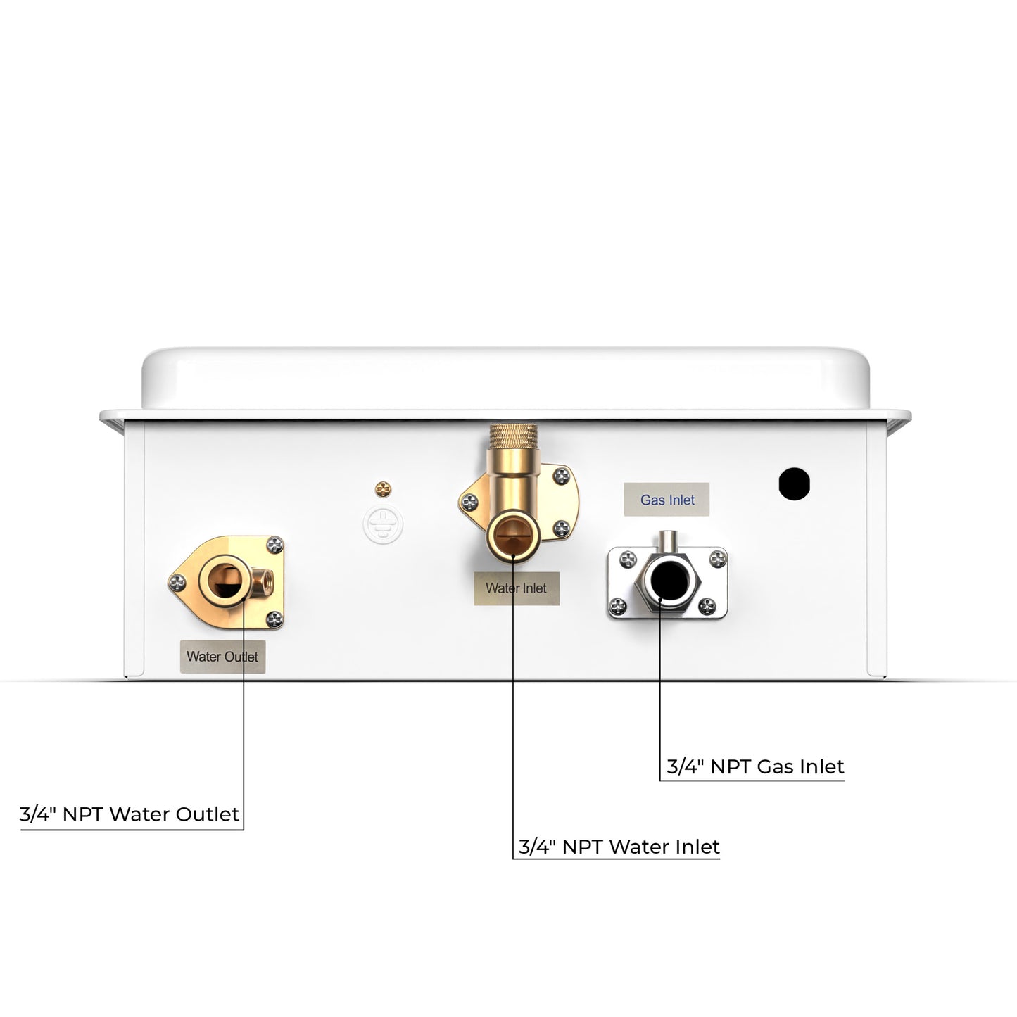 Builder Series 6.0 GPM Indoor Natural Gas Tankless Water Heater