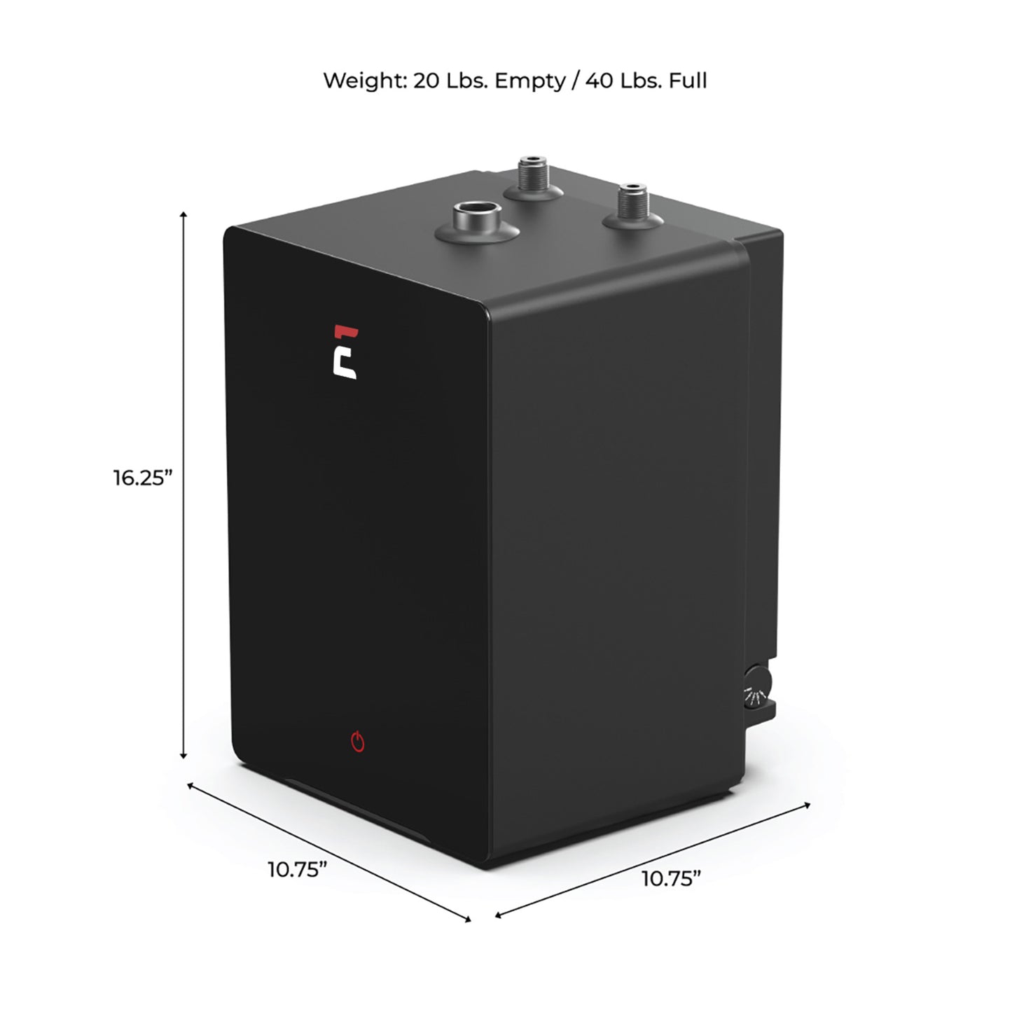 SmartHome 2.5 Gallon Mini Tank Water Heater with Voice Commands