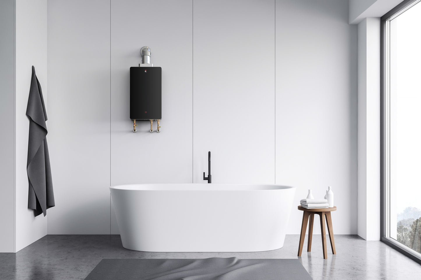 SmartHome 6.8 GPM Indoor Natural Gas Tankless Water Heater