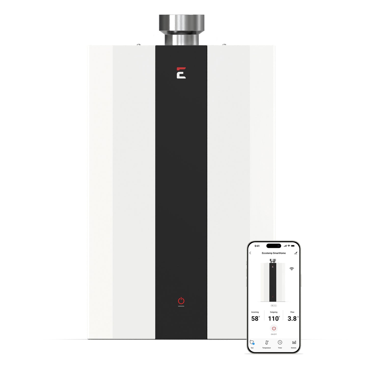 SmartHome Indoor 4.0 GPM Liquid Propane Tankless Water Heater