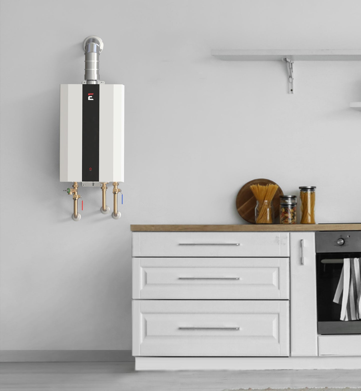 SmartHome Indoor 4.0 GPM Natural Gas Tankless Water Heater