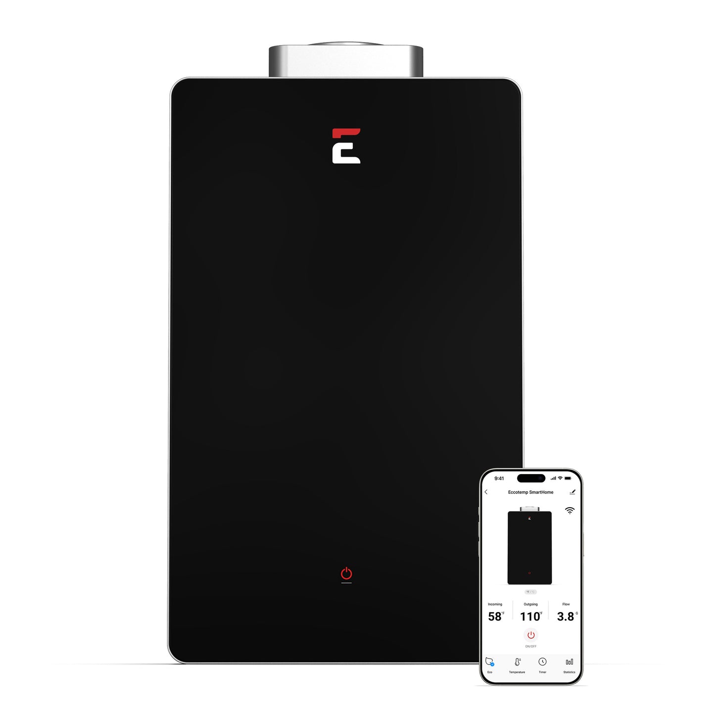 SmartHome 6.8 GPM Indoor Natural Gas Tankless Water Heater