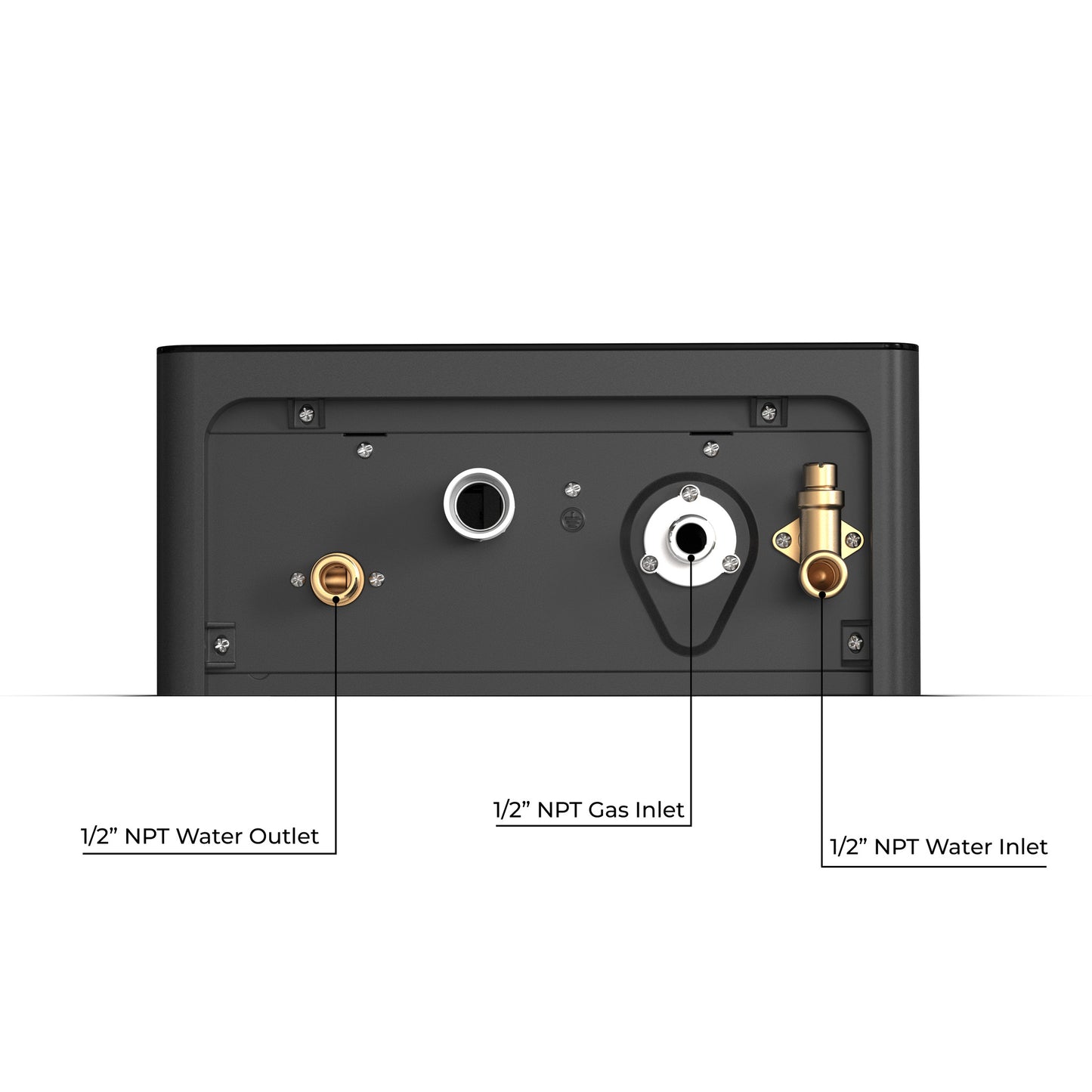 SmartHome Indoor 4.5 GPM Liquid Propane Tankless Water Heater