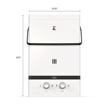 Luxe 3.0 GPM Portable Outdoor Tankless Water Heater