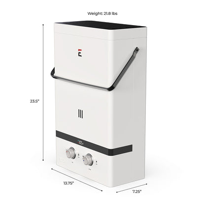 Luxe 3.0 GPM Portable Outdoor Tankless Water Heater