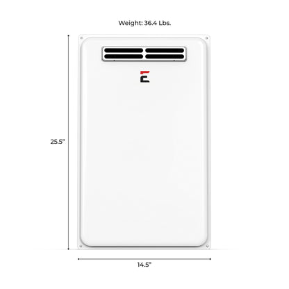 Builder Series Outdoor 6.8 GPM Natural Gas Tankless Water Heater