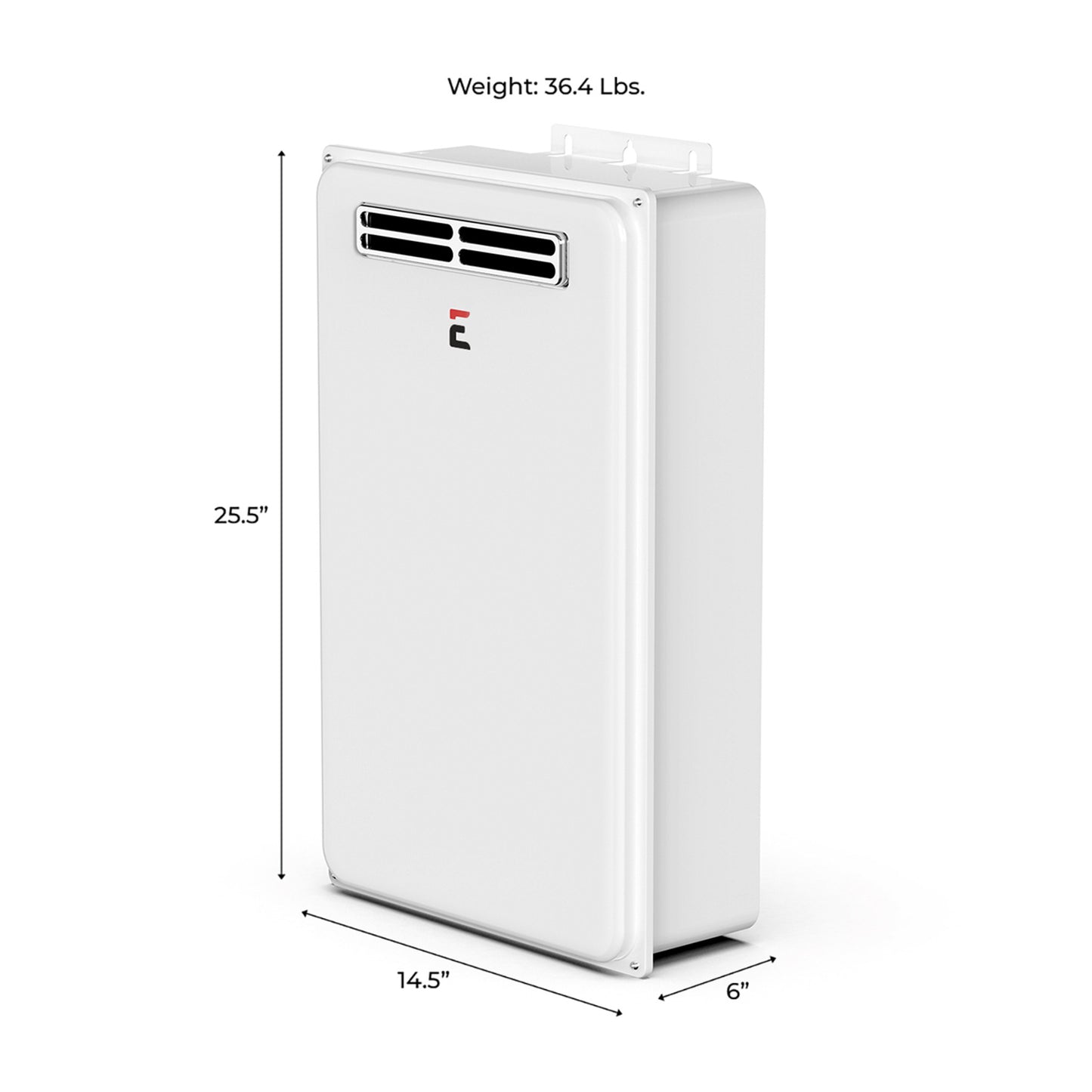 Builder Series Outdoor 6.8 GPM Natural Gas Tankless Water Heater