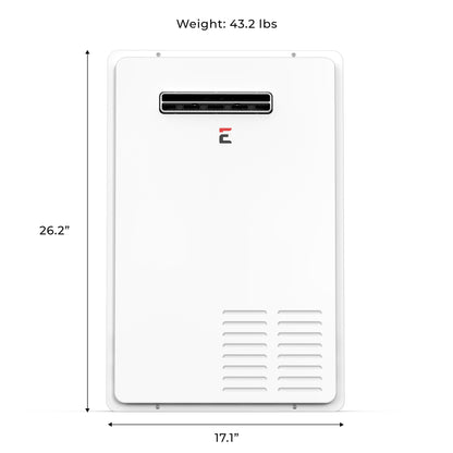 Builder Series 7.0 GPM Outdoor Natural Gas Tankless Water Heater