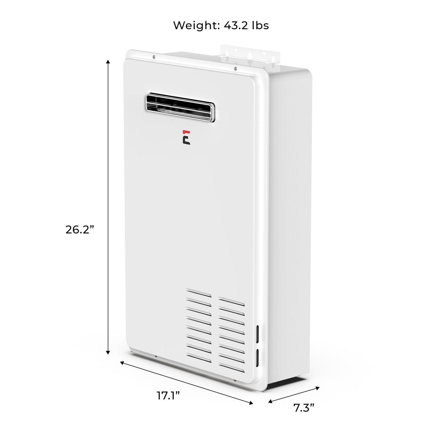 Builder Series 7.0 GPM Outdoor Natural Gas Tankless Water Heater