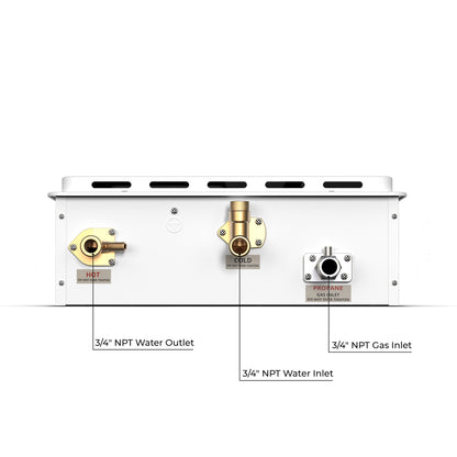 Builder Series 7.0 GPM Outdoor Natural Gas Tankless Water Heater
