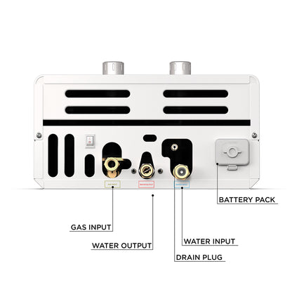 Luxe 3.0 GPM Portable Outdoor Tankless Water Heater