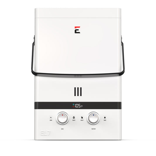 Eccotemp Luxé 1.85 GPM 52K BTU Outdoor Portable Tankless Water Heater with LED Display