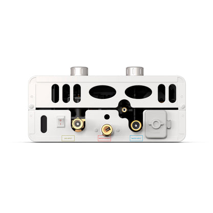 Luxe 1.5 GPM 37.5K BTU Outdoor Portable Tankless Water Heater with LED Display
