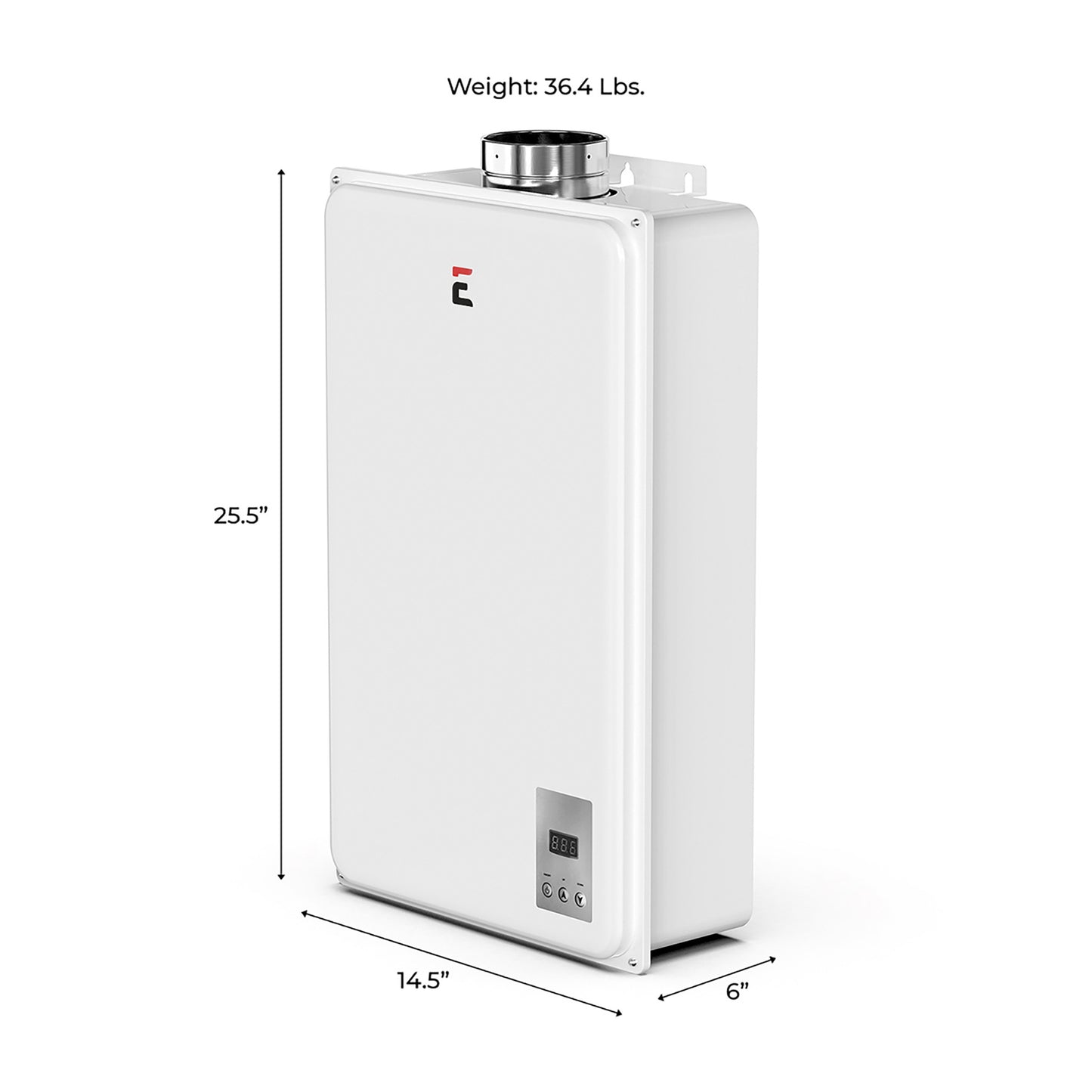 Builder Series Indoor 6.8 GPM Liquid Propane Tankless Water Heater