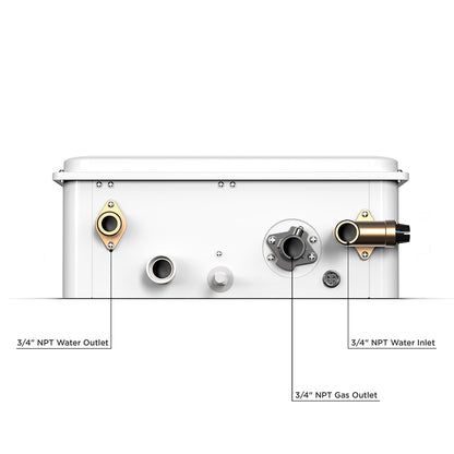 Builder Series Indoor 6.8 GPM Liquid Propane Tankless Water Heater